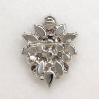 Orchid-Colored Crystal Eisenberg Brooch