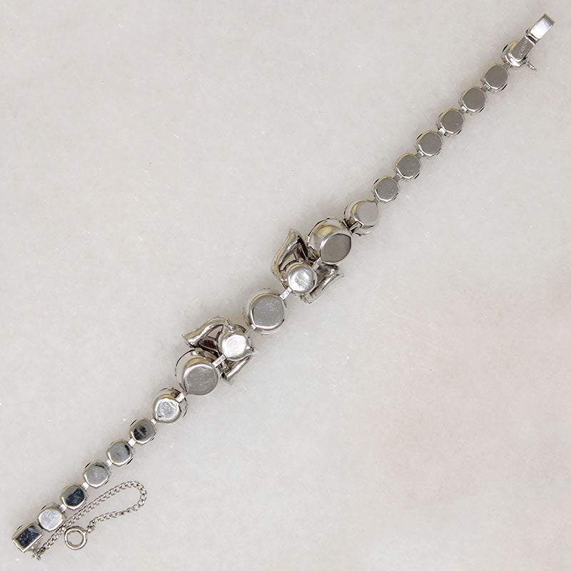 Blood-Red Crystal Bracelet by Eisenberg