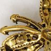 Sassy Jewel-Tone Hollycraft Bow Brooch