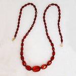 Graduated Bakelite Bead Necklace