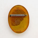 Victorian Revival Bakelite Cameo Brooch