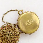 Miriam Haskell Marigold Rhinestone & Bead Bracelet