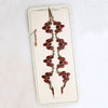 Surreal Copper & Red Enamel Matisse Necklace on Original Card