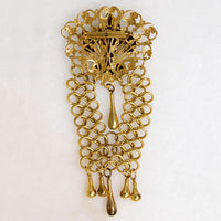 The Fleur de Lis Brooch with All The Things