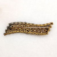 Magenta Wave Austrian Crystal Brooch