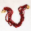 Delicious Five-Strand Red Bead Necklace by DeMario