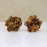 Golden Autumn Flora Necklace & Earrings by DeMario