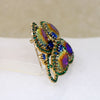 Wild Watermelon Crystal Brooch by Schiaparelli
