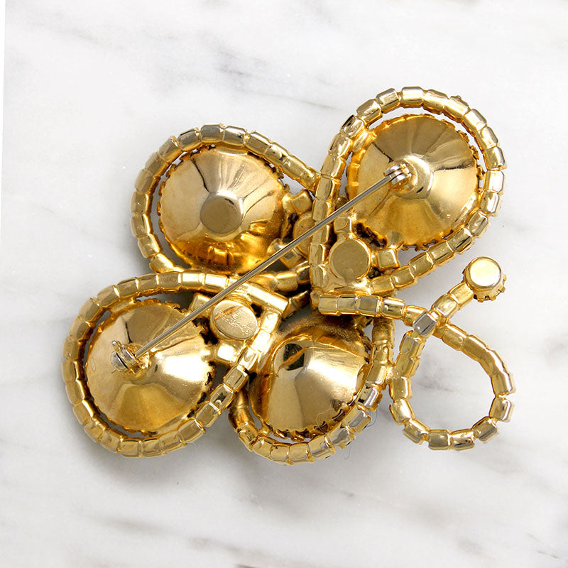 Wild Watermelon Crystal Brooch by Schiaparelli
