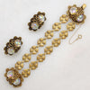 Aurora Borelis Crystal Bracelet & Earring Set by Joseff