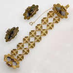 Aurora Borelis Crystal Bracelet & Earring Set by Joseff