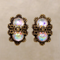 Aurora Borelis Crystal Bracelet & Earring Set by Joseff