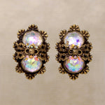 Aurora Borelis Crystal Bracelet & Earring Set by Joseff