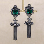 Tasseled Brooch & Earring Set by Joseff of Hollywood
