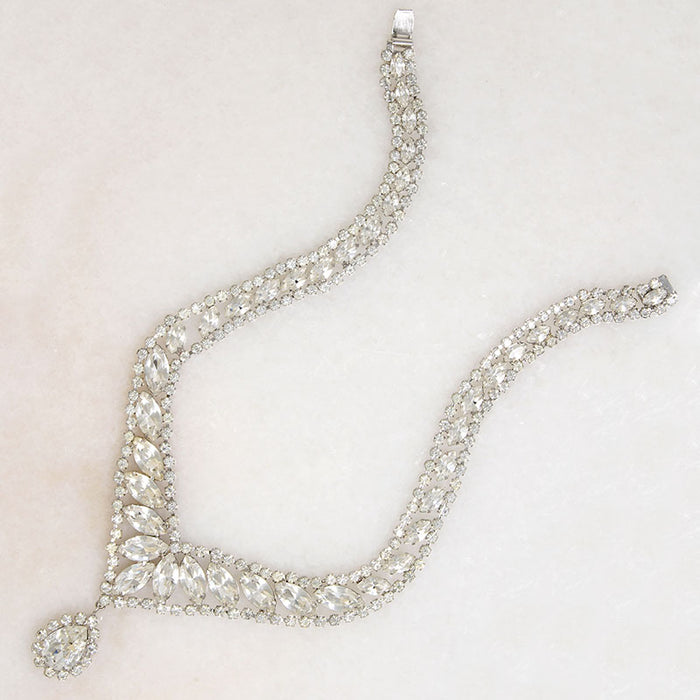 Impressive Rhinestone Collar by Vendome