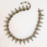 Chic French Choker with Sophisticated Rhinestone Palette
