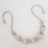 Sophisticated Rhinestone Link Necklace by Boucher