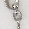 Sophisticated Rhinestone Link Necklace by Boucher