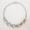 Sophisticated Rhinestone Link Necklace by Boucher