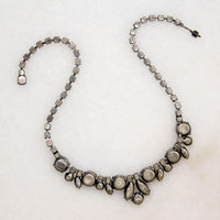 Decadent Red & Purple Crystal Necklace by Regency