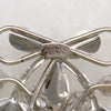 Sterling & Purple Rhinestone Von Dell Necklace