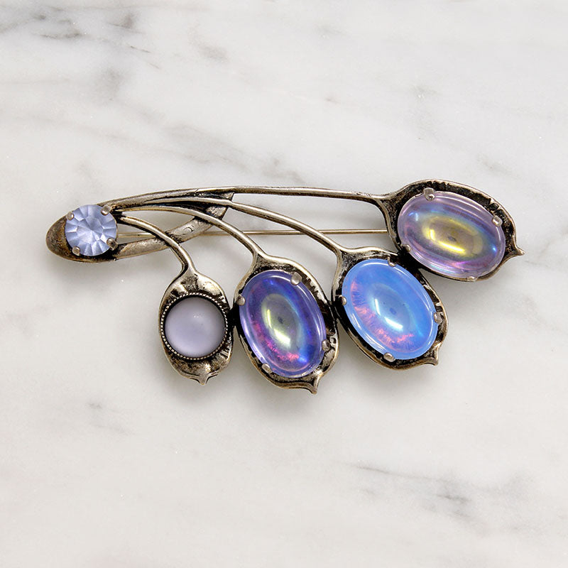 Rare Art Nouveau Style Brooch by JL Blin