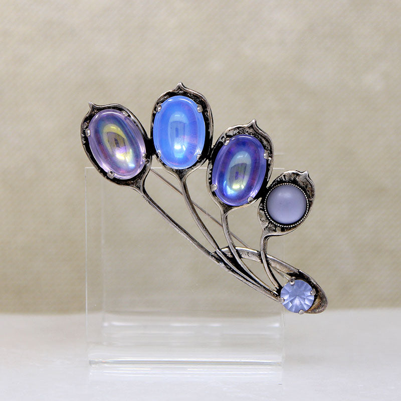 Rare Art Nouveau Style Brooch by JL Blin