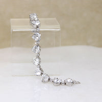 Romantic Crystal Heart Bracelet by Kramer