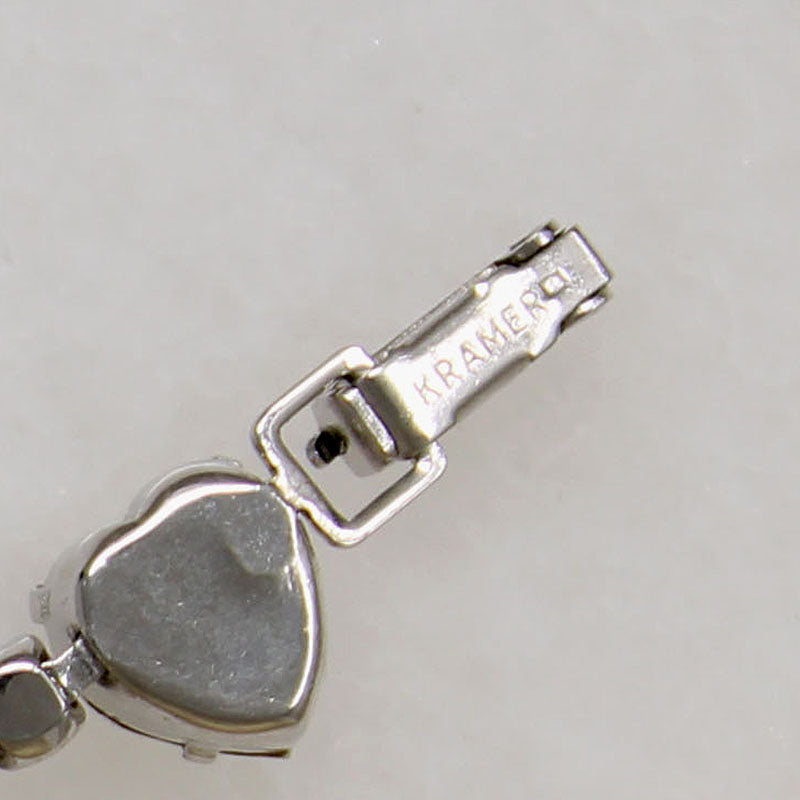 Romantic Crystal Heart Bracelet by Kramer