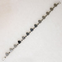 Romantic Crystal Heart Bracelet by Kramer