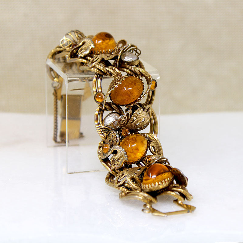 Ferocious Dragon & Egg Bracelet & Earrings Set 