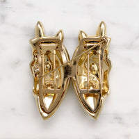 Coro Retro Horses Duette Brooch
