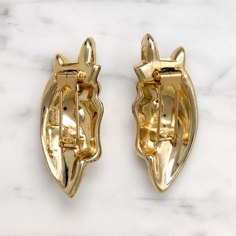 Coro Retro Horses Duette Brooch