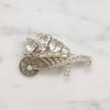 Whimsical Wheelbarrow of Hearts Brooch by Boucher