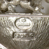 Graziano 2000 Champagne Glass Brooch