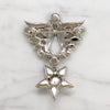 World War II Era Wings & Stars Brooch by Eisenberg