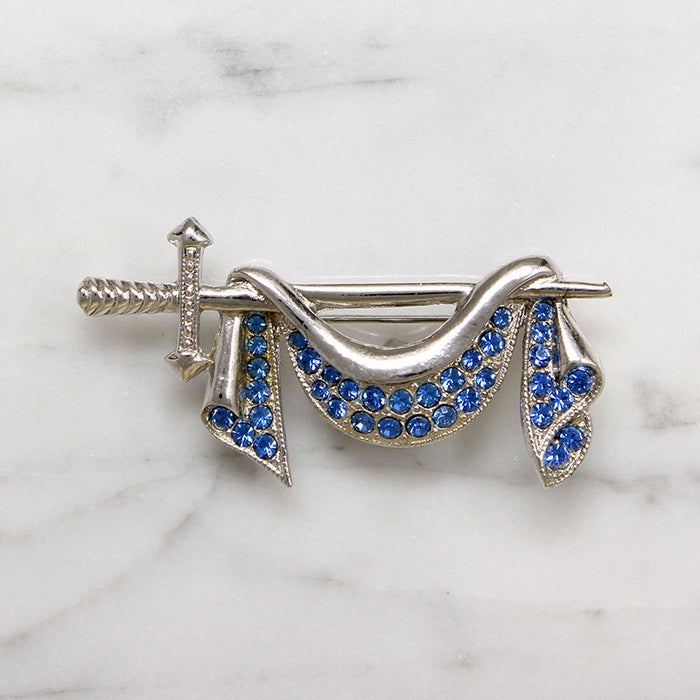 Chivalric Broadsword & Mantle Brooch by ORA