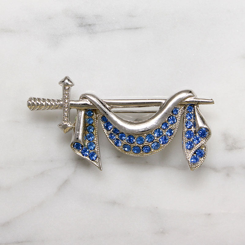 Chivalric Broadsword & Mantle Brooch by ORA