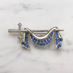 Chivalric Broadsword & Mantle Brooch by ORA