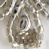 Stylized Iris Rhinestone Brooch by Kramer
