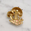 Fanciful Mushroom Brooch by Trifari
