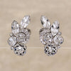 Sparkling Sprays of Swarovski Crystal Earrings by Eisenberg