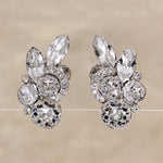 Sparkling Sprays of Swarovski Crystal Earrings by Eisenberg