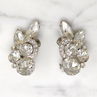 Sparkling Sprays of Swarovski Crystal Earrings by Eisenberg
