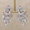 Dramatic Crystal Cluster Earrings by Eisenberg