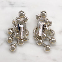 Dramatic Crystal Cluster Earrings by Eisenberg
