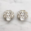 Bright Crystal Button Earrings by Eisenberg