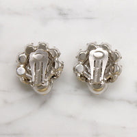 Bright Crystal Button Earrings by Eisenberg