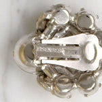 Bright Crystal Button Earrings by Eisenberg