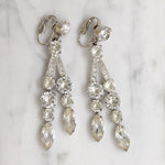 Stunning Swarovski Crystal Chandelier Earrings by Eisenberg